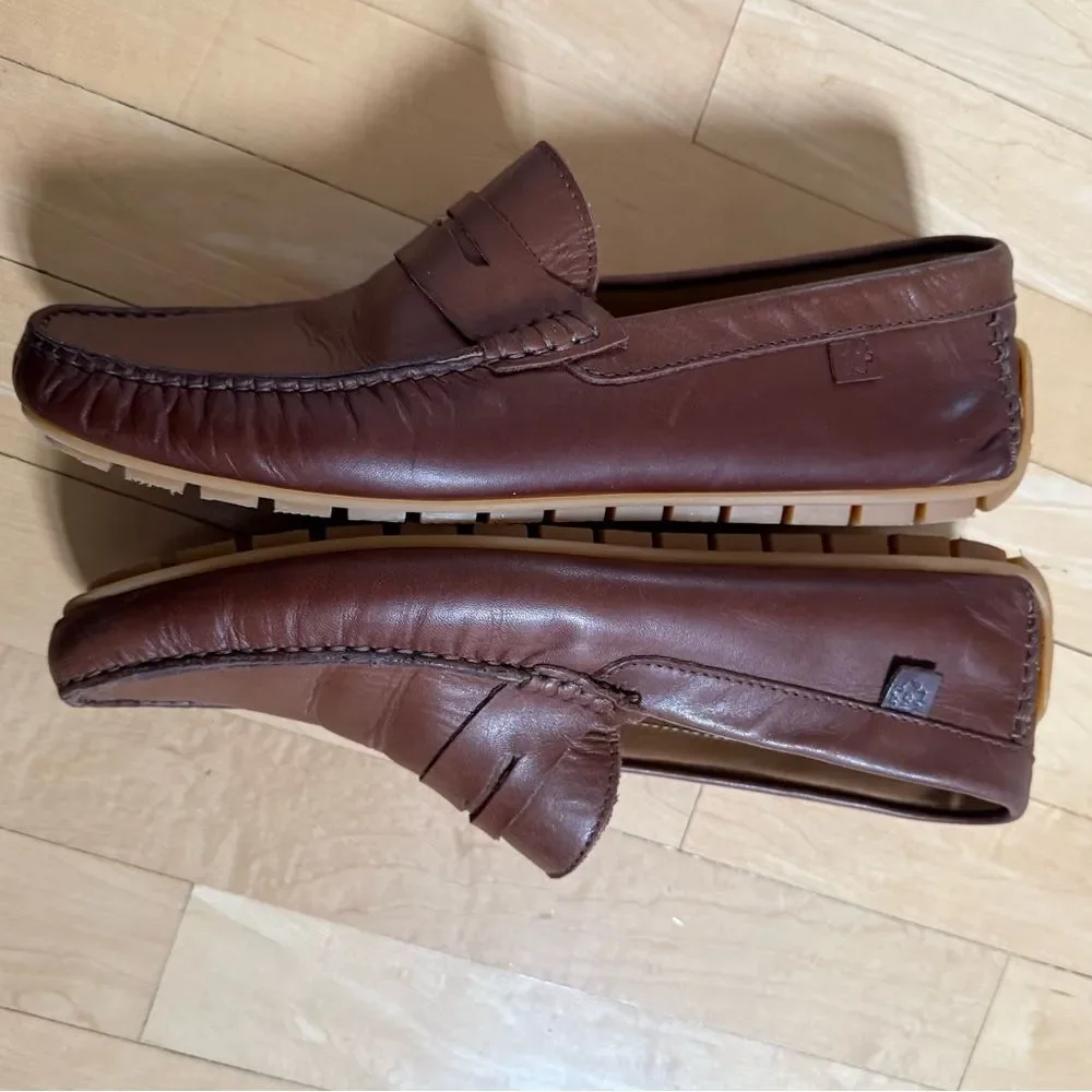 Ted Baker Alerrt Driving Loafer Shoe in Brown Chocolate 44